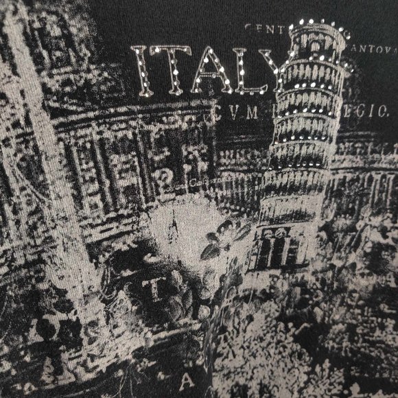 All Over Print Italy Quarter Sleeve Shirt - Picture 3 of 6